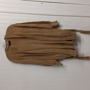 New with & Company women's cardigan size XS color tan